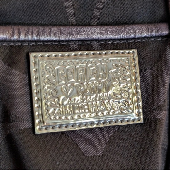 Coach Poppy Chocolate Brown Hobo Bag - Picture 2 of 16